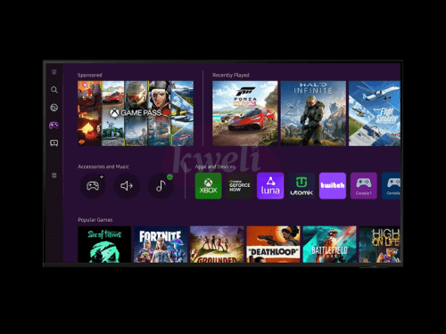 Samsung 65 inch Crystal UHD 4K Smart TV UA65CU8000(2023); AirSlim, Dynamic Crystal Color, Smart Remote + Mic, Tizen™, 205 watts 4K UHD Smart TVs