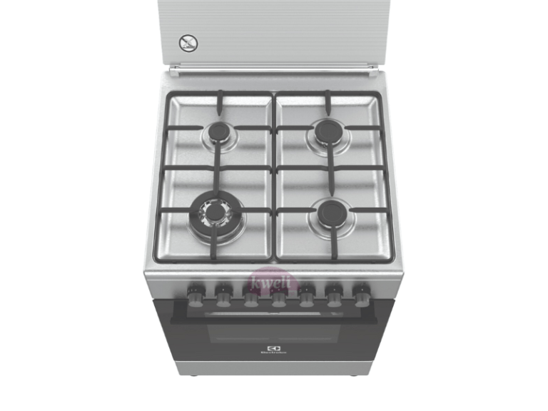 Buy Genuine Electrolux 60cm Gas Cooker EKK6400Z9X With Electric Oven