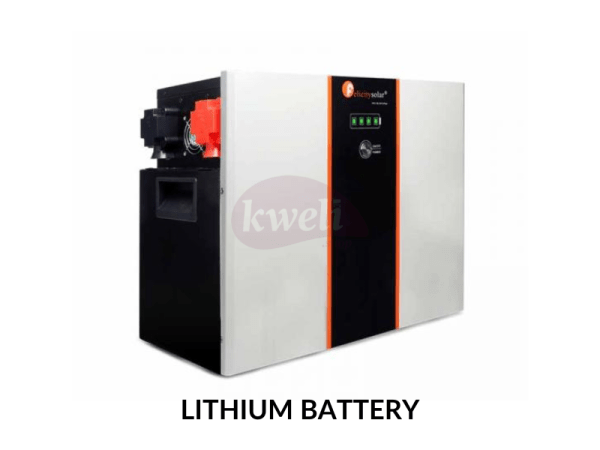 Kweli 1.1kW-5kWh-3kVA LifePo4 (Lithium) Hybrid Solar System & Power Backup Solution; 24V Complete Solar System for home or office