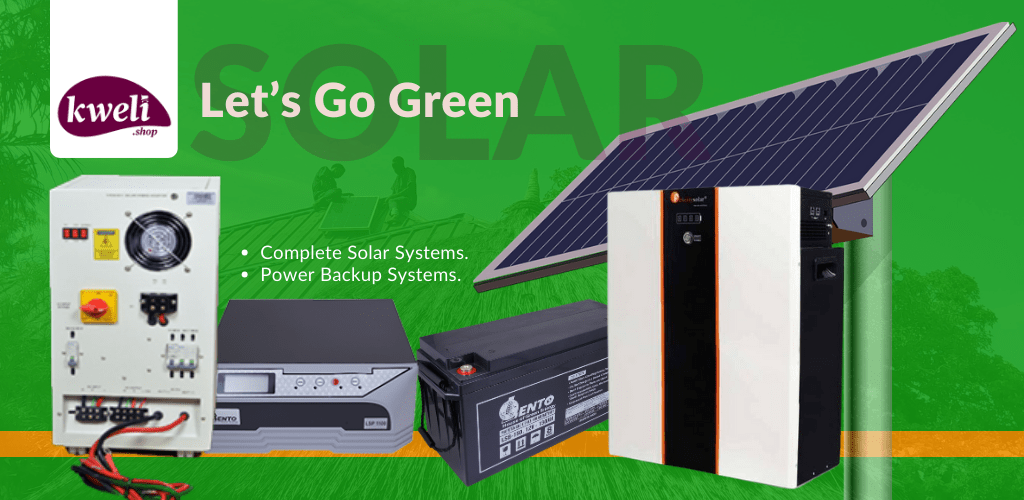 Go Green with Kweli Solar Energy