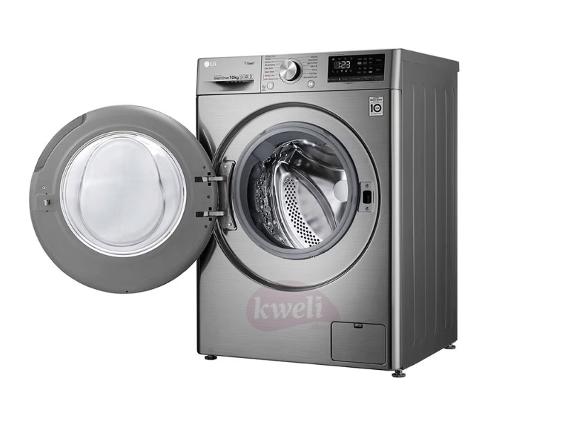 LG 10.5kg Front Load Washing Machine F4V5RYP2T; AI Direct Drive, 1200 rpm, Steam Option, WIFI Control, Add Items Front Load Washing Machines 3