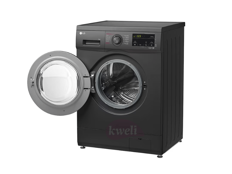 LG 8kg Front Load Washing Machine F4J3TYG6J; 1400rpm, Steam Option, 6 Motion Inverter Direct Drive Front Load Washing Machines 4