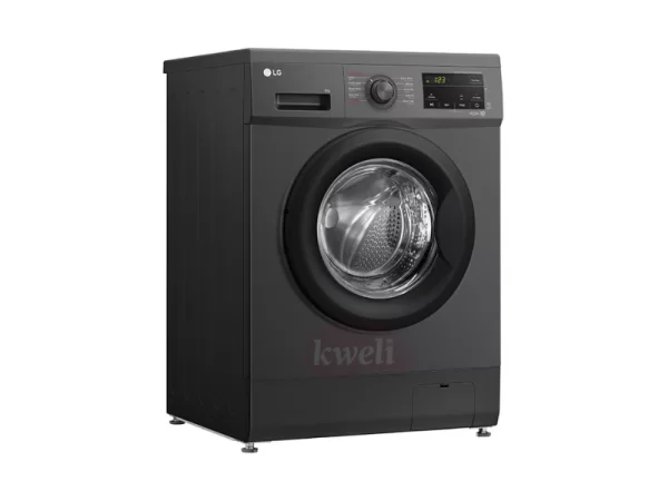 LG 8kg Front Load Washing Machine F4J3TYG6J; 1400rpm, Steam Option, 6 Motion Inverter Direct Drive Front Load Washing Machines LG 8kg Front Load Washing Machine F4J3TYG6J; 1400rpm, Steam Option, 6 Motion Inverter Direct Drive Front Load Washing Machines