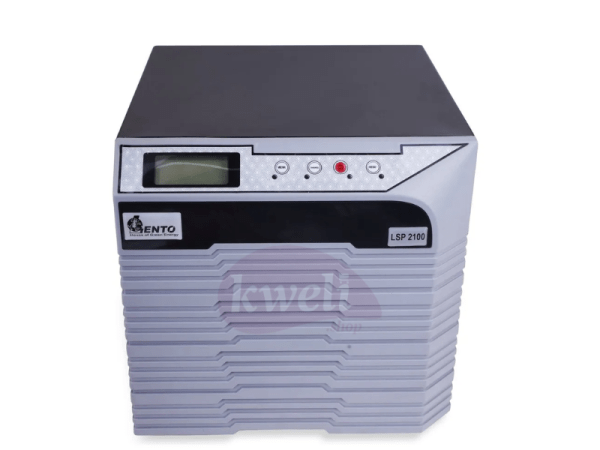 Lento 2100VA 24V Hybrid Inverter; DSP Sine Wave Inverter with Inbuilt Charge controller, Made in India
