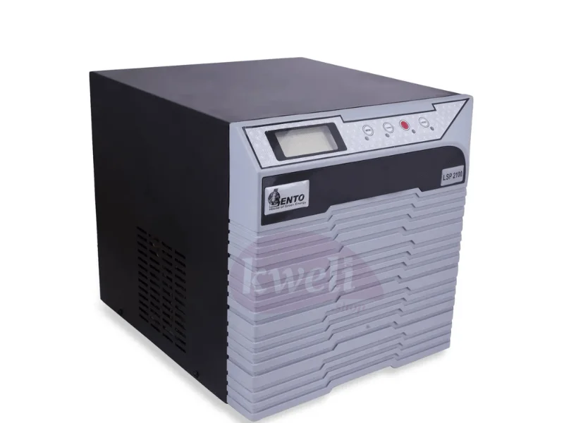 Lento 2100VA 24V Hybrid Inverter; DSP Sine Wave Inverter with Inbuilt Charge controller, Made in India