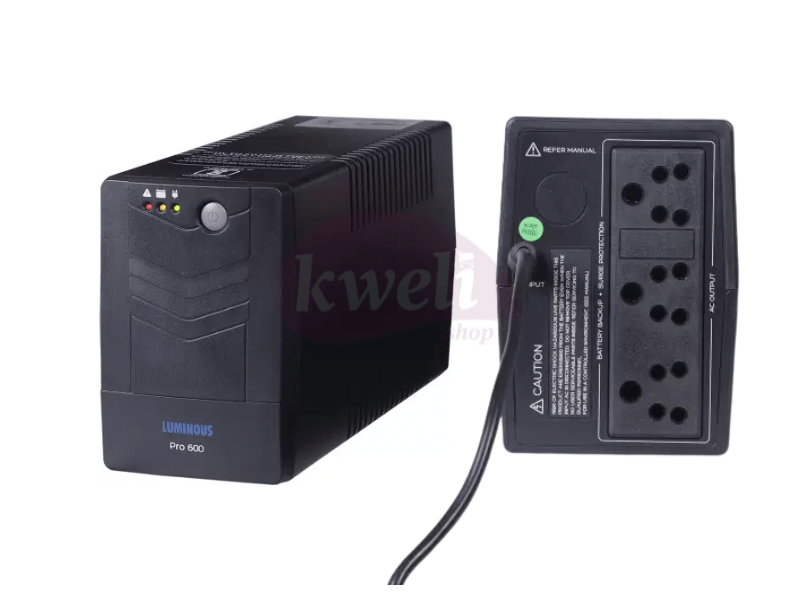 Luminous 600VA 360W Computer UPS LB600PRO – Uninterupted Power Supply – Made in India UPS 2