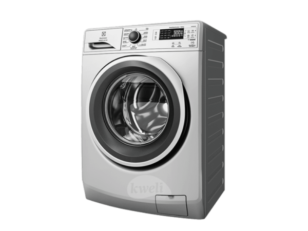 Electrolux 8kg Front Load Washing Machine EWF8241SS5; 1200rpm, Steam, Pause+Add, Inverter, Silver