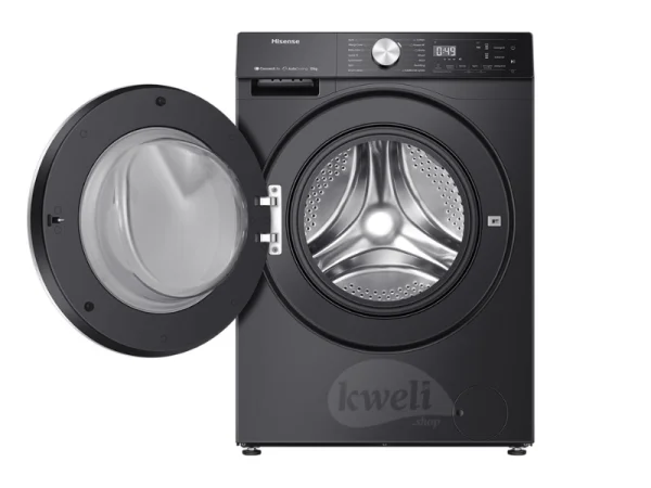 Hisense 12kg Front Load Washing Machine; 1400rpm, Steam, Pause and Add