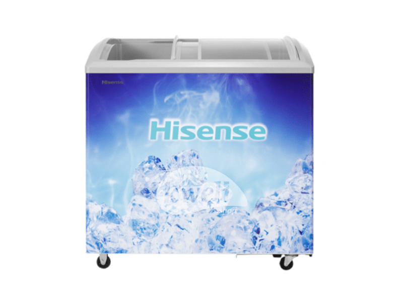 Hisense 290-litre Display Freezer FC- 290; Sliding Glass, Lock & Key, Showcase Icecream Freezer Display Freezers 2