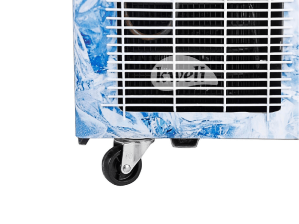 Hisense 390-litre Display Freezer FC-390; Sliding Glass, Lock & Key, Showcase Icecream Freezer