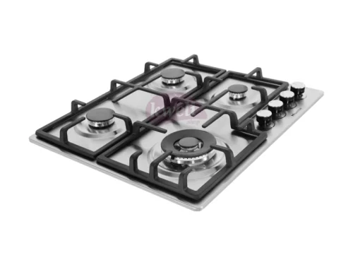 Hisense 58cm Built-in Hob HHU60GAGR; Cast Iron Pan Support, Auto Ignition Built-in Hobs 2