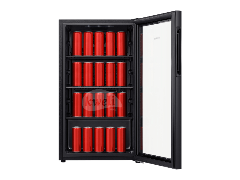 Hisense 90-litre Bar Chiller JC-94 – Glassdoor Beverage Cooler, 69 bottles Display Coolers 2