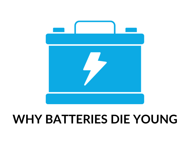 WHY BATTERIES DIE YOUNG -