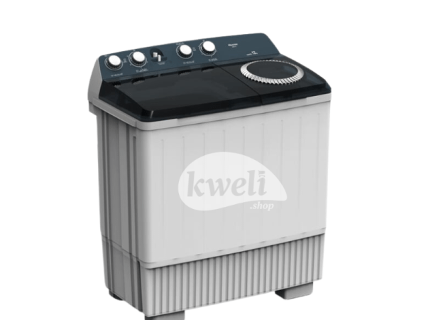 Hisense 12kg Twin Tub Washing Machine WSBE121; Semi-automatic (Manual) Washing Machine