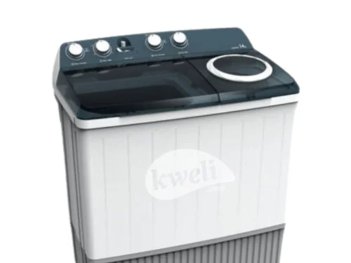 Hisense 14kg Twin Tub Washing Machine WSBE141; Semi-automatic (Manual) Washing Machine Hisense Washing Machines Hisense 14kg Twin Tub Washing Machine WSBE141; Semi-automatic (Manual) Washing Machine Hisense Washing Machines