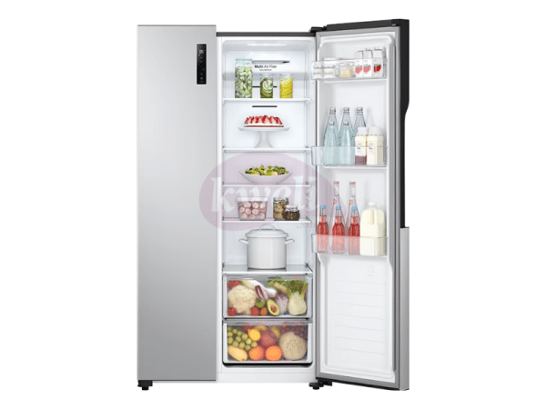 LG 519L Refrigerator GCFB507PQAM; Side-by-Side Refrigerator, Smart Inverter, Total No Frost, Touch LED Display