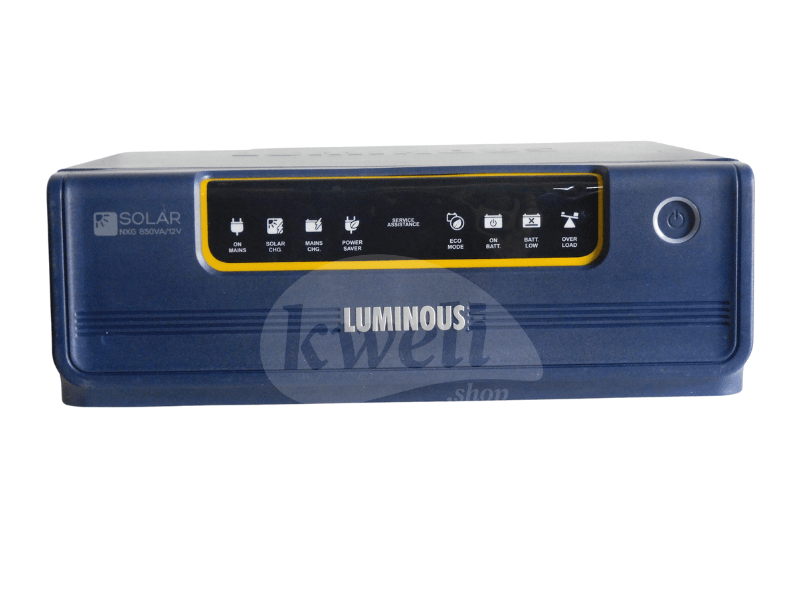 Luminous 850VA 12V Hybrid Solar Inverter NXG+ 850VA with Built-in Charge Controller Hybrid Inverters 3