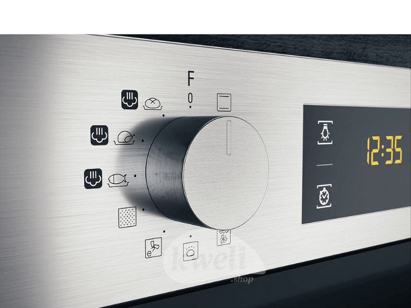 Ariston 60cm Built-In Multifunction Oven FA3 841 HIX; 71-litres, Digital Display with Touch Controls, Oven Fan, 60°-250° Built-in Ovens 3