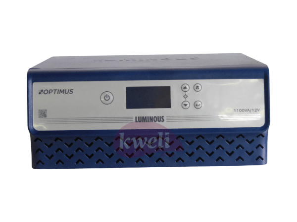 Luminous Optimus 1100VA 12V Solar Inverter; Digital Display, Low Battery Protection