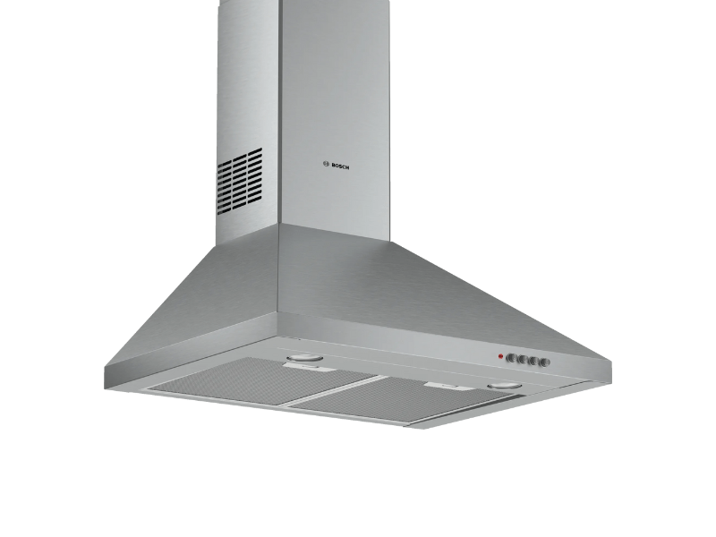Bosch 60cm Wall-mounted Cooker Hood DWP64CC50Z; Electric Chimney Hood, Grease Filter, Stainless Steel Chimney Hoods 3