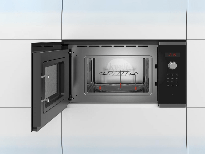 Bosch Serie 4 Built-in Microwave with Grill BEL523MS0B; 60cm,  20-litres, Stainless Steel, 90-800 watts Built-in Microwave Ovens 5