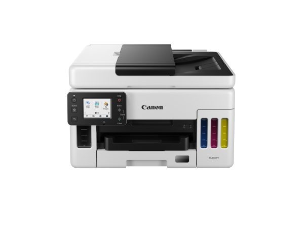 Canon MAXIFY MegaTank GX6070 All-in-One Wireless Ink Tank Business Printer; A4 Colour/Black Print/Copy/Scan, ADF, Duplex, Up to 24 pages per minute