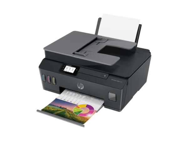 HP Smart Tank 530 All-in-One Wireless Printer; A4 Colour/Black Print/Copy/Scan, ADF, 5-11 pages per minute, UGX 30 per page
