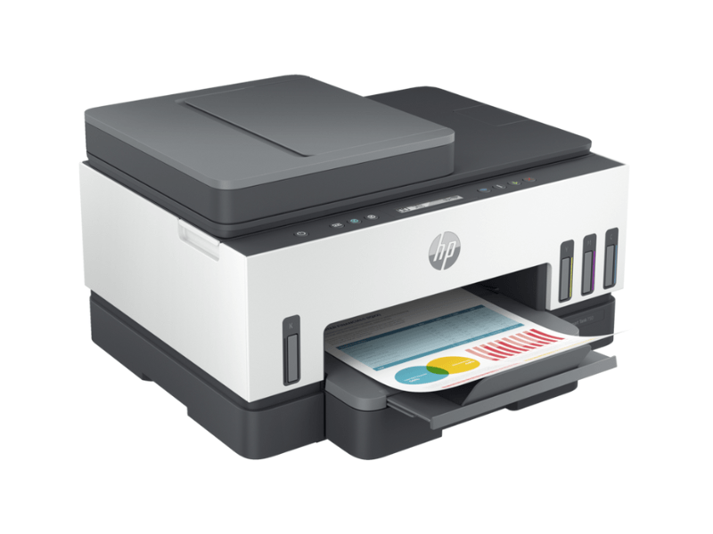 HP Smart Tank 750 All-in-One Wireless Printer; A4 Colour/Black Print/Copy/Scan, ADF, Duplexer, 9-15 pages per minute, UGX 30 per page Printers 4