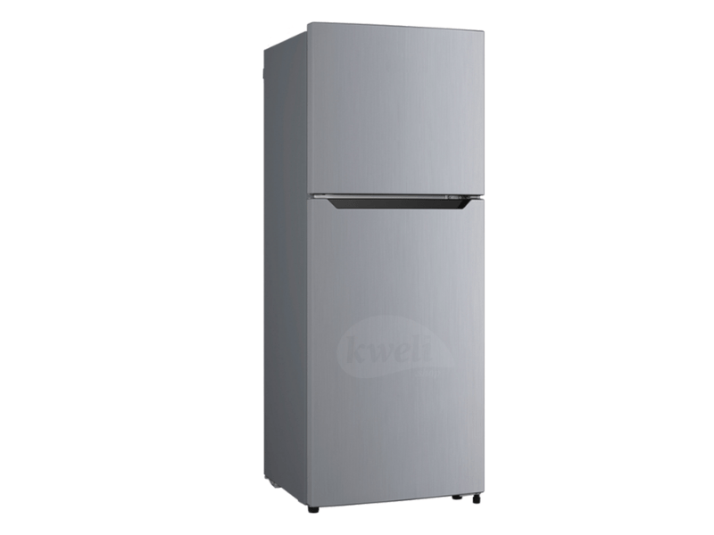 Hisense 222L Double Door Refrigerator RT222N4CGN; Top Mount Freezer, Frost-free, Silver Double Door Fridges Double door fridge 2