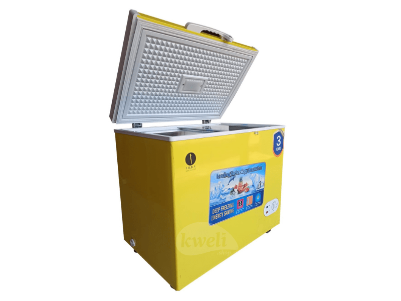 IQRA 211-litre Chest Freezer IQ-CF2110; Single Door Deep Freezer, Sliding Glass Door Chest Freezers Deep Freezer 2