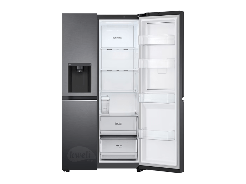 LG 650L Side-by-Side Refrigerator GC-J257SQRS; Water & Ice Dispenser with UV Nano Protection, Door-in-Door™ Fridge, Total No Frost LG Fridges 6