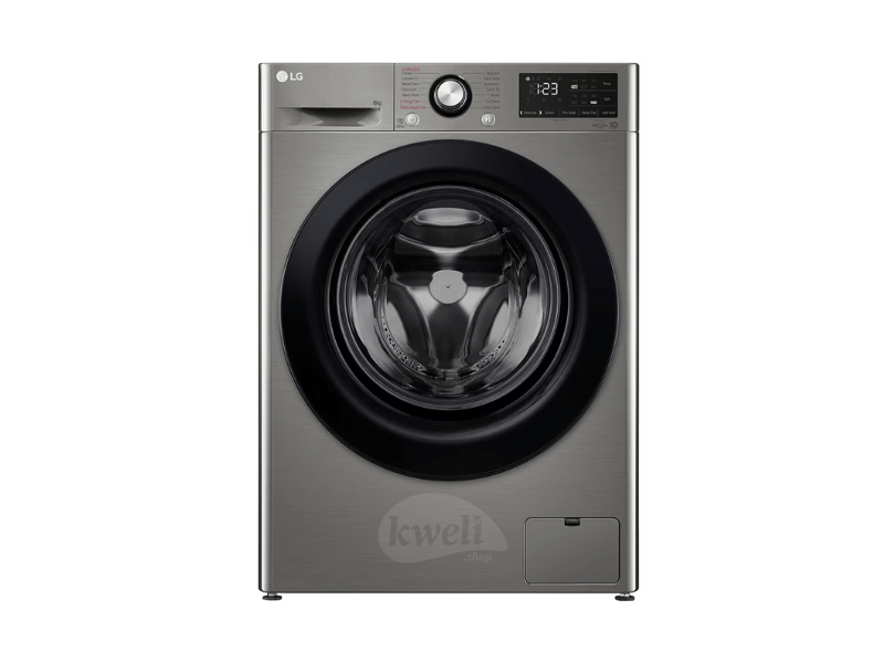LG 8kg Front Load Washing Machine F4R3TYG6P; Vivace Washing Machine, 1400rpm, Steam Option, 6 Motion Inverter Direct Drive Front Load Washing Machines 3