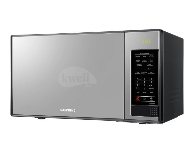 Samsung 40L Grill Microwave Oven MG402MADXBB/SG; Luxurious Black Mirror Design, 1500 watts Microwave 2