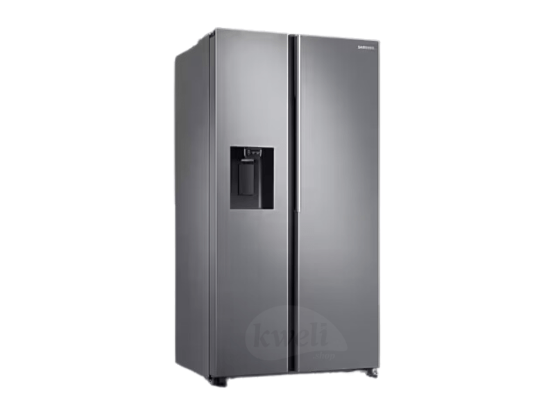 Samsung 635-litre Side By Side Refrigerator with Water & Ice Dispenser RS64R5111M9;  All-round Cooling, Inverter Compressor, Total no frost –  Inox/Silver Refrigerators 2