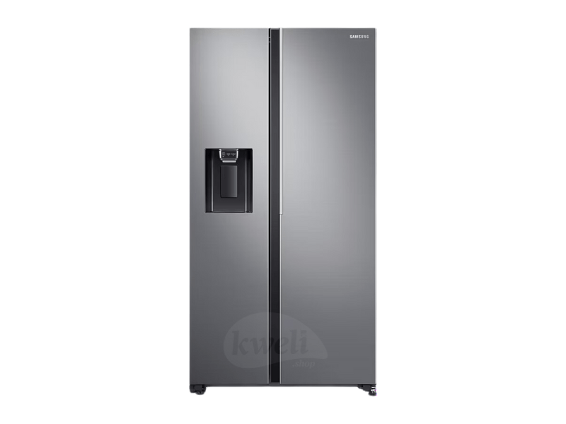 Samsung 635-litre Side By Side Refrigerator with Water & Ice Dispenser RS64R5111M9;  All-round Cooling, Inverter Compressor, Total no frost –  Inox/Silver Refrigerators 4