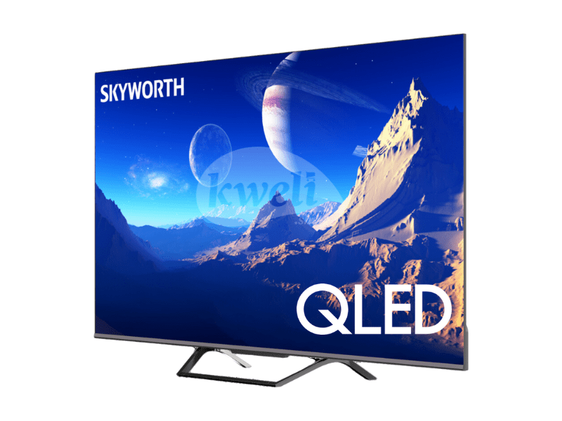 Skyworth 75 inch 4K QLED Google Android TV 75SUE9500; Smart TV with Bluetooth, WIFI, Chromecast, Voice Control, Dolby Atmos, 16GB, 280W Android TVs Television 3