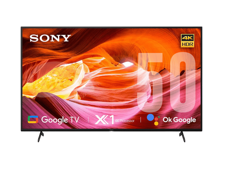 Sony Bravia 50 Inch 4K Android Smart Google TV KD50X75 – X75K Series; Voice Remote, Bluetooth, 80watts Android TVs 2