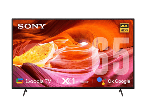 Sony Bravia 65 Inch 4K Android Smart Google TV KD65X75 – X75K Series; Voice Remote, Bluetooth, 130watts Android TVs