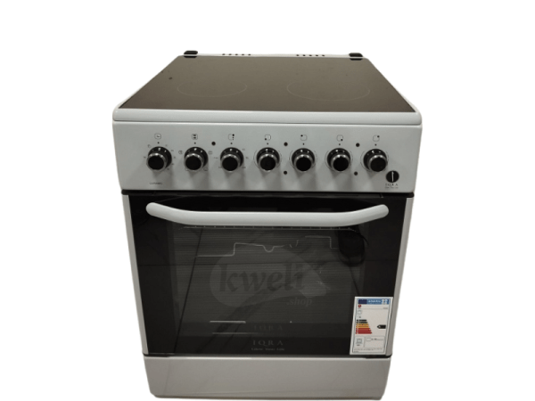 IQRA 4 Electric Cooker with Ceramic Cooktop + Electric Oven, 60cm