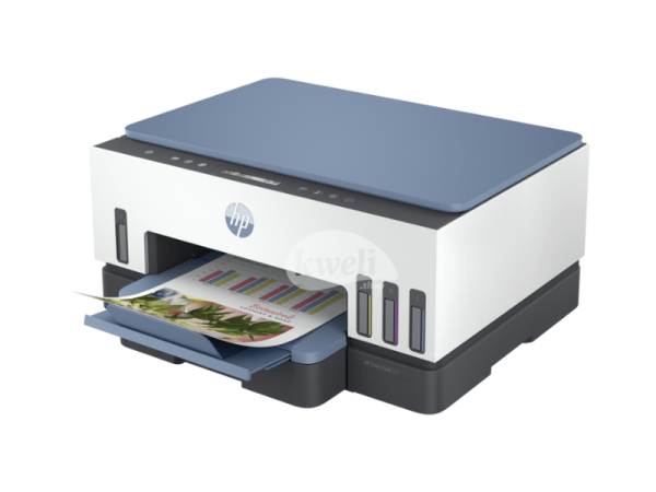 HP Smart Tank 725 All-in-One Wireless Printer; A4 Colour/Black Print/Copy/Scan