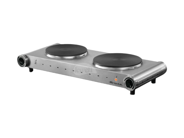 Ariete Double Electric Hot Plate SFO0994/2; 2500-watt 2 Burner Hot Plate