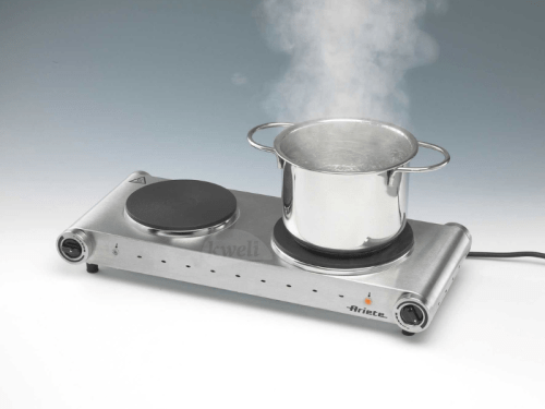 Ariete Double Electric Hot Plate SFO0994/2; 2500-watt 2 Burner Hot Plate Hot Plates