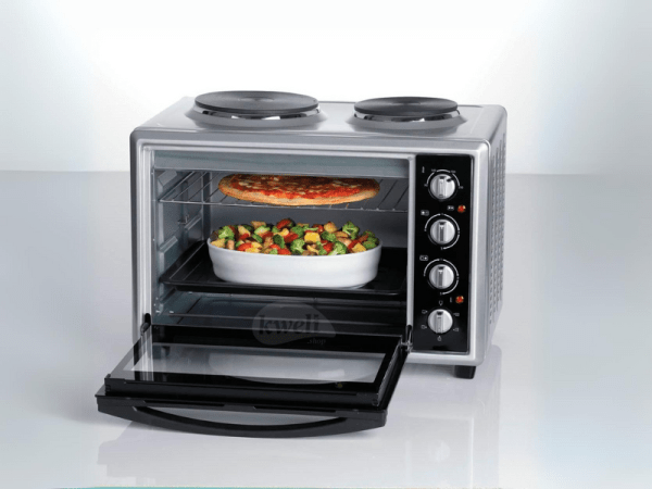 Ariete Electric Oven with 2 Hot Plates SFO0995; 40L Oven, 3250 watts, Good for baking and Cooking