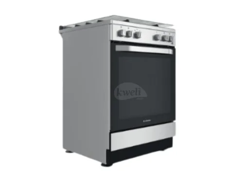 Ariston 60cm Gas Cooker AS67G1MCXT; Gas Oven, Cast Iron Pan Supports, Minute Minder Cookers Ariston cooker Ariston 60cm Gas Cooker AS67G1MCXT; Gas Oven, Cast Iron Pan Supports, Minute Minder Cookers Ariston cooker