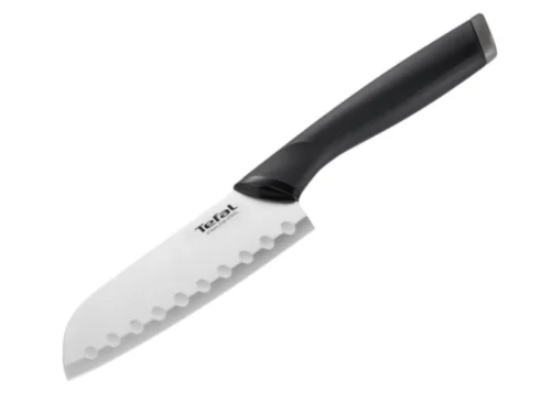 TEFAL Comfort Santoku Knife K2213604; 12cm Knife with soft-touch ergonomic handle Knives Kitchen Knives TEFAL Comfort Santoku Knife K2213604; 12cm Knife with soft-touch ergonomic handle Knives Kitchen Knives