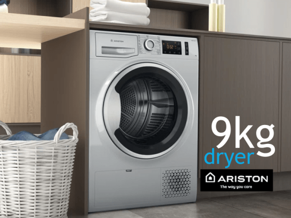Ariston 9Kg Tumble Dryer with heat pump NTM119X1