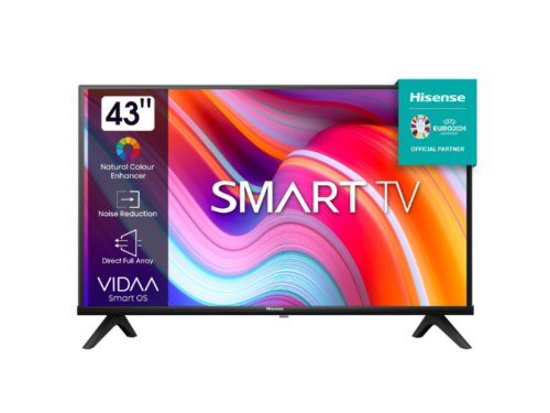 Hisense 43-inch Full HD Smart TV 43AKS; VIDAA OS, DTS Virtual:X, Wi-Fi, Free-to-air, Frameless Design Hisense TVs