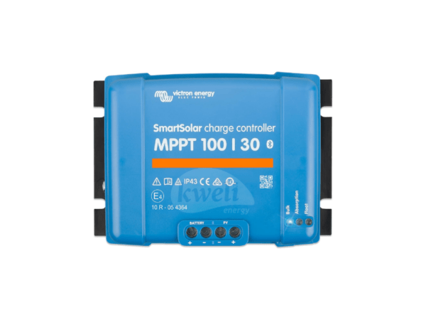 Victron SmartSolar Charge Controller MPPT 100/30; 100V 30A 12/24V Charge Controller with Bluetooth