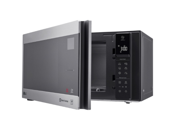 LG 42-Litre NeoChef Microwave Oven MS4295CIS; Smart Inverter, 1200W Output, Even Heating, Even Defrosting, EasyClean, Glass Touch Controls, Noble Silver Microwave Ovens Microwave Ovens