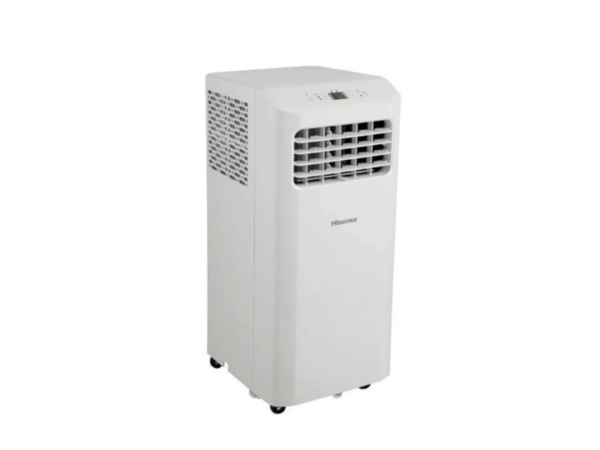 Hisense 9000 BTU Smart Portable Air Conditioner AP-09CR4GKVS00; Cooling, Dehumidifier & Fan Modes, Wi-Fi Smart Control, Portable Design, Energy Class A Portable ACs | Portable Air Conditioners Hisense A/Cs